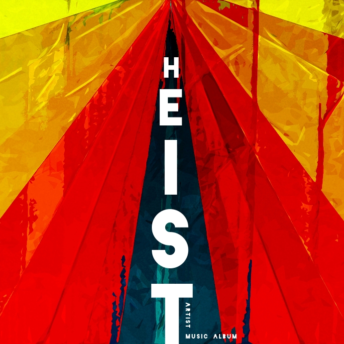 ALBUM COVER | HEIST Wpis na Instagrama template